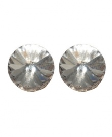 The simplicity of studs combined with extravagant sparkle. Betsey Johnson's round crystal stud earrings add just the right amount of scintillation. Crafted in antique gold tone mixed metal. The simplicity of studs combined with extravagant sparkle. Betsey Johnson's round crystal stud earrings add just the right amount of scintillation. Crafted in antique gold tone mixed metal.