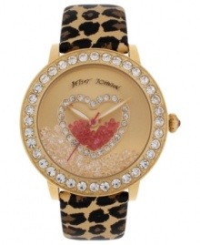Show your love for Betsey Johnson with this fierce timepiece. Show your love for Betsey Johnson with this fierce timepiece.
