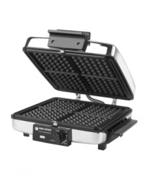 Do it all in one place! This versatile grill offers nonstick grids that channel and drain fat away from food for easy clean-up and a healthier approach to every meal. One tool for tons of meals, this grill comes with multiple grill plates to double as a waffle or pancake maker and much, much more. 1-year warranty. Model G48TD.