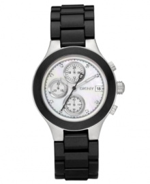 A sporty timepiece from DKNY that brings contemporary style and expert precision. A sporty timepiece from DKNY that brings contemporary style and expert precision.