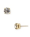 kate spade new york's faceted studs sparkle with simplicity. Whether it's day or date night, these earrings are clearly glamourous.