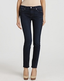 With a higher rise than other counterparts, these 7 For All Mankind jeans a flattering addition to any wardrobe. With a higher rise than other counterparts, these 7 For All Mankind jeans a flattering addition to any wardrobe.