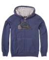 Take your summer style into the next season with this fleece hoodie from Quiksliver.