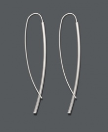 Dangerously dramatic. These sleek dagger drop earrings by Studio Silver will certainly cause a stir. Crafted in sterling silver. Approximate drop: 2-3/4 inches. Dangerously dramatic. These sleek dagger drop earrings by Studio Silver will certainly cause a stir. Crafted in sterling silver. Approximate drop: 2-3/4 inches.