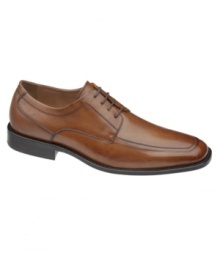 Want to add some premium polish to your favorite tailored pieces with a new pair of men's dress shoes? Then step into these handsome, Italian-calfskin oxfords from Johnston & Murphy. Want to add some premium polish to your favorite tailored pieces with a new pair of men's dress shoes? Then step into these handsome, Italian-calfskin oxfords from Johnston & Murphy.