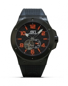 AWI International Aero Drive 46 Round Black PVD Watch, 46mm AWI International Aero Drive 46 Round Black PVD Watch, 46mm