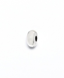 Simply beautiful. This simple stopper is crafted in sterling silver. Donatella is a playful collection of charm bracelets and necklaces that can be personalized to suit your style! Available exclusively at Macy's. Simply beautiful. This simple stopper is crafted in sterling silver. Donatella is a playful collection of charm bracelets and necklaces that can be personalized to suit your style! Available exclusively at Macy's.