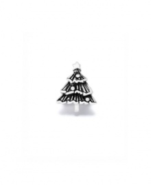 'Tis the season to be merry! Ornament your necklace or bracelet with this decorative Donatella Christmas tree bead. Crafted in sterling silver, bead features a pine tree with a star on top. Donatella is a playful collection of charm bracelets and necklaces that can be personalized to suit your style! Available exclusively at Macy's. 'Tis the season to be merry! Ornament your necklace or bracelet with this decorative Donatella Christmas tree bead. Crafted in sterling silver, bead features a pine tree with a star on top. Donatella is a playful collection of charm bracelets and necklaces that can be personalized to suit your style! Available exclusively at Macy's.