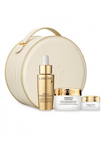 Absolue Premium Bx is the ultimate in skin care that helps deeply replenish moisture, improve skin's elasticity and clarity. Gift Set Contains: Absolue Premium Bx SPF 15 Sunscreen 1.7 oz., Absolue Eye Premium Bx 0.5 oz., Absolue Ultimate Night Bx 1 oz. Absolue Premium Bx is the ultimate in skin care that helps deeply replenish moisture, improve skin's elasticity and clarity. Gift Set Contains: Absolue Premium Bx SPF 15 Sunscreen 1.7 oz., Absolue Eye Premium Bx 0.5 oz., Absolue Ultimate Night Bx 1 oz.