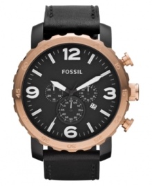 A versatile timepiece from Fossil's Nate collection that allows you to look stylish in any setting. A versatile timepiece from Fossil's Nate collection that allows you to look stylish in any setting.