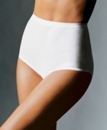 Designed with more room in the seat, this stretch brief by Bali offers a comfortable and full-coverage fit that stays in place. Style #2324 Designed with more room in the seat, this stretch brief by Bali offers a comfortable and full-coverage fit that stays in place. Style #2324