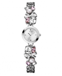 Romantic down to every last detail: a darling watch by GUESS. Romantic down to every last detail: a darling watch by GUESS.