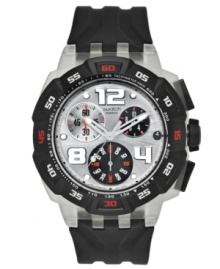 Let your sport style soar with this rugged chronograph Swatch watch from the Legendary Eagle collection. Let your sport style soar with this rugged chronograph Swatch watch from the Legendary Eagle collection.