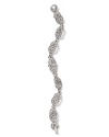 Finish your soiree-perfect look with this vintage-inspired pave bracelet from Carolee Lux.