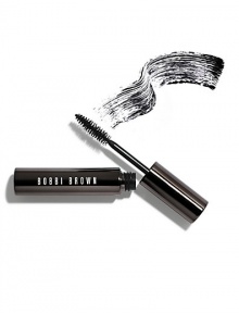 Our longest-lasting mascara not only delivers lush, thick lashes but can stand up to elements (and even a few tears) for up to 16 hours. For maximum volume and results, Bobbi has designed a new brush with unique bristles that easily reaches small lashes and instantly builds lashes without clumping. Best of all? There's no need for an eye makeup remover, because Intensifying Long-Wear Mascara washes off effortlessly with warm water. Our longest-lasting mascara not only delivers lush, thick lashes but can stand up to elements (and even a few tears) for up to 16 hours. For maximum volume and results, Bobbi has designed a new brush with unique bristles that easily reaches small lashes and instantly builds lashes without clumping. Best of all? There's no need for an eye makeup remover, because Intensifying Long-Wear Mascara washes off effortlessly with warm water.