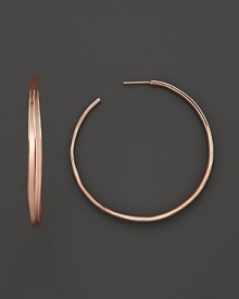From the Rosé collection, hoop earrings. Designed by Ippolita. From the Rosé collection, hoop earrings. Designed by Ippolita.