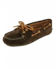 It doesn't get any more traditional than Sperry Top-Sider's Skiff boat shoes. Crafted in suede or fleece with a lace-up closure, they're a comfortable classic you'll wear for years to come. It doesn't get any more traditional than Sperry Top-Sider's Skiff boat shoes. Crafted in suede or fleece with a lace-up closure, they're a comfortable classic you'll wear for years to come.