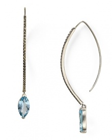 An elegant shape meets sophisticated sparkle on this pair of Judith Jack earrings, sure to be treasured now and for seasons. An elegant shape meets sophisticated sparkle on this pair of Judith Jack earrings, sure to be treasured now and for seasons.