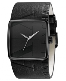 Say it loud with this unisex AX Armani Exchange watch. Say it loud with this unisex AX Armani Exchange watch.