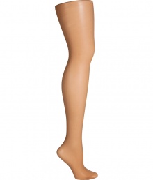 Sheer and silky with a sleek matte finish, Fogals nude stockings guarantee a flawless foundation to any outfit - Very sheer, comfortable stretch waistband, cotton gusset, nude heel, invisible reinforced toe - Wear to work with tailored suits, or to cocktails with flirty mini-dresses