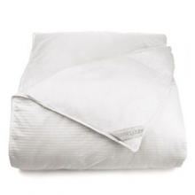 Premium quality, filled with Primaloft synthetic down clusters with a 300-thread count cotton outer cover. Oversized baffle box allows for maximum loft. Made in the USA of imported fabric and fill. Premium quality, filled with Primaloft synthetic down clusters with a 300-thread count cotton outer cover. Oversized baffle box allows for maximum loft. Made in the USA of imported fabric and fill.