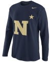 Keep the momentum moving forward with a show of support for your favorite team in this Navy Midshipmen NCAA thermal shirt.