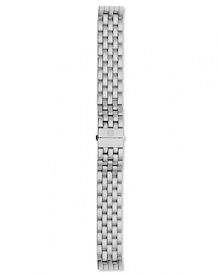 Give your watch a new look. Polished, stainless steel links create a classic bracelet strap. The clasp has signature logo engraving. Interchangeable with any large Michele watch head from the Sport Sail Collection. Give your watch a new look. Polished, stainless steel links create a classic bracelet strap. The clasp has signature logo engraving. Interchangeable with any large Michele watch head from the Sport Sail Collection.