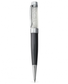 Make lasting memories. Swarovski's crystalline USB pen, with silver-tone and anthracite-colored details, as well as clear crystals, combines a bit of the old with the new in style and function. Approximate size: 5-4/5 x 6/10 inches. Memory 4 GB. Make lasting memories. Swarovski's crystalline USB pen, with silver-tone and anthracite-colored details, as well as clear crystals, combines a bit of the old with the new in style and function. Approximate size: 5-4/5 x 6/10 inches. Memory 4 GB.