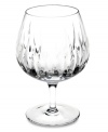 From the world-famous Reed & Barton company, the classic and traditional Soho pattern is a richly cut design in clear crystal. A perfect choice for first-time collectors of affordable crystal stemware and barware.