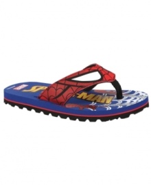 Climb to the top! He may not be able to scale walls, but he'll stay comfortable and active as long as he's in these lightweight Spider-Man sandals from Stride Rite. Climb to the top! He may not be able to scale walls, but he'll stay comfortable and active as long as he's in these lightweight Spider-Man sandals from Stride Rite.