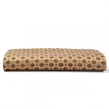 The intricate design of an antique Persian Rug in terracotta, bronze and cream tones inspires this unique Ralph Lauren fitted sheet. The intricate design of an antique Persian Rug in terracotta, bronze and cream tones inspires this unique Ralph Lauren fitted sheet.