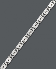 Polished silver will standout against sun-kissed legs. Giani Bernini's chic anklet features a scrolling design in polished sterling silver. Approximate length: 9 inches. Polished silver will standout against sun-kissed legs. Giani Bernini's chic anklet features a scrolling design in polished sterling silver. Approximate length: 9 inches.