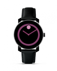 Medium Movado BOLD special edition Breast Cancer Research Foundation® watch with berry accents and SWAROVSKI ELEMENTS. Movado is donating $50 from each purchase to the Breast Cancer Research Foundation®, up to a maximum donation of $15,000. Medium Movado BOLD special edition Breast Cancer Research Foundation® watch with berry accents and SWAROVSKI ELEMENTS. Movado is donating $50 from each purchase to the Breast Cancer Research Foundation®, up to a maximum donation of $15,000.