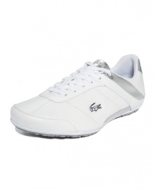 Keep it cute while you run around all day in Lacoste's Alexandria sneakers. Keep it cute while you run around all day in Lacoste's Alexandria sneakers.