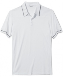 Preppy polos like this one from Calvin Klein will guarantee you'll have a solid style foundation this summer. Preppy polos like this one from Calvin Klein will guarantee you'll have a solid style foundation this summer.