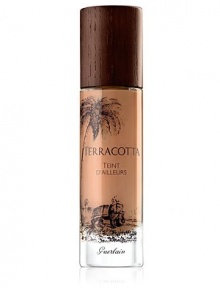 Terracotta Teint D'Ailleurs is a new basic for beautiful skin, the first tinted moisturizer in the collection, it captures the summer's sun-kissed radiance and holds true on the skin from morning until night.The unprecedented texture, part tinted gel and part cream melts away like silk, gliding over the skin to blend away imperfections, smooth and even out the complexion. Terracotta Teint D'Ailleurs is a new basic for beautiful skin, the first tinted moisturizer in the collection, it captures the summer's sun-kissed radiance and holds true on the skin from morning until night.The unprecedented texture, part tinted gel and part cream melts away like silk, gliding over the skin to blend away imperfections, smooth and even out the complexion.