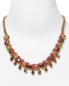 An on-trend blend of woven cords and crystals brings downtown chic to work and weekend looks. From MARC BY MARC JACOBS. An on-trend blend of woven cords and crystals brings downtown chic to work and weekend looks. From MARC BY MARC JACOBS.