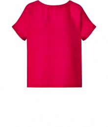Perfect for wearing with your favorite leather leggings, See by Chlo?s silk-blend top is a cool choice with endless pairing possibilities - Wide neckline, draped dolman short sleeves - Boxy straight silhouette - Layer over slim fit trousers with suede ankle boots and statement chunky jewelry Perfect for wearing with your favorite leather leggings, See by Chlo?s silk-blend top is a cool choice with endless pairing possibilities - Wide neckline, draped dolman short sleeves - Boxy straight silhouette - Layer over slim fit trousers with suede ankle boots and statement chunky jewelry