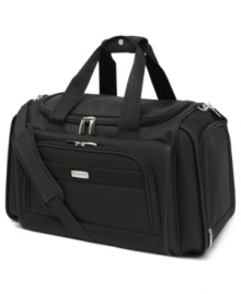Ready yourself for whatever travels come your way with this versatile and incredibly durable duffel, which fits in your everyday & quick-getaway necessities with ease. Crafted from a tightly woven polyester, this bag features an ultra-lightweight honeycomb frame that lets you pack in more while weighing less. Ready yourself for whatever travels come your way with this versatile and incredibly durable duffel, which fits in your everyday & quick-getaway necessities with ease. Crafted from a tightly woven polyester, this bag features an ultra-lightweight honeycomb frame that lets you pack in more while weighing less.