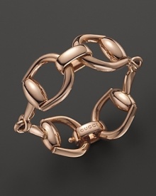 Gucci 18K Rose Gold Horsebit Link Bracelet Gucci 18K Rose Gold Horsebit Link Bracelet