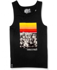 With a throwback graphic, this tank from LRG has that vintage vibe you like. With a throwback graphic, this tank from LRG has that vintage vibe you like.
