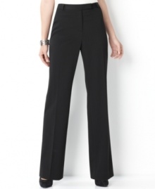 Straighten up: Charter Club offers straight-leg pants that work with your wardrobe! Allover pinstripes borrow from the boys, while a sleek flat front and creased leg instantly flatters. Straighten up: Charter Club offers straight-leg pants that work with your wardrobe! Allover pinstripes borrow from the boys, while a sleek flat front and creased leg instantly flatters.