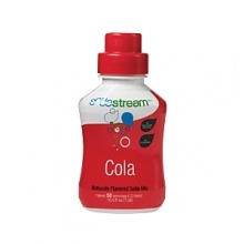 Naturally flavored, this cola mix can make up to 12 liters (50 servings) of carbonated soda. It contains no high-fructose corn syrup and no aspartame additives. Naturally flavored, this cola mix can make up to 12 liters (50 servings) of carbonated soda. It contains no high-fructose corn syrup and no aspartame additives.