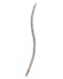 Crislu's round cut tennis bracelet is exactly what she wants this year. Simple chic with understated glamour is perfect for day or evening parties. Crislu's round cut tennis bracelet is exactly what she wants this year. Simple chic with understated glamour is perfect for day or evening parties.