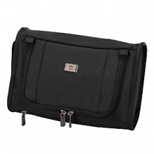 U-shaped opening provides easy access to main compartment. Spacious main compartment with zippered pocket can hold full-size toiletries. Zippered side-pocket is perfect for a toothbrush or other small items. Haul handle for convenient traveling U-shaped opening provides easy access to main compartment. Spacious main compartment with zippered pocket can hold full-size toiletries. Zippered side-pocket is perfect for a toothbrush or other small items. Haul handle for convenient traveling