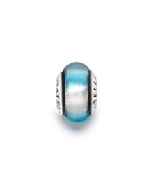 A sweet blue bead that beams with beauty, in Murano glass and sterling silver. Donatella is a playful collection of charm bracelets and necklaces that can be personalized to suit your style! Available exclusively at Macy's. A sweet blue bead that beams with beauty, in Murano glass and sterling silver. Donatella is a playful collection of charm bracelets and necklaces that can be personalized to suit your style! Available exclusively at Macy's.