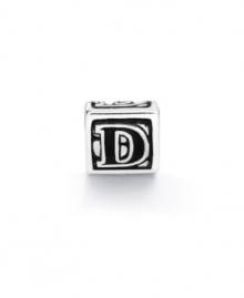 Add personalized decor with this sterling silver letter D. Donatella is a playful collection of charm bracelets and necklaces that can be personalized to suit your style! Available exclusively at Macy's.