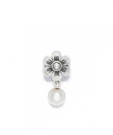 A cultured freshwater pearl dangles from a sterling silver flower to mark June birthdays. Donatella is a playful collection of charm bracelets and necklaces that can be personalized to suit your style! Available exclusively at Macy's. A cultured freshwater pearl dangles from a sterling silver flower to mark June birthdays. Donatella is a playful collection of charm bracelets and necklaces that can be personalized to suit your style! Available exclusively at Macy's.