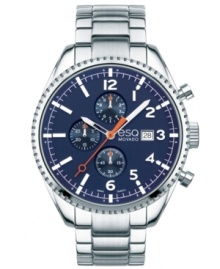Light a spark to your style with this precise and sophisticated Catalyst watch from esQ Movado. Light a spark to your style with this precise and sophisticated Catalyst watch from esQ Movado.