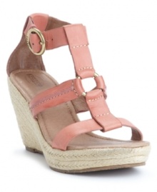 Espadrille platforms are perfect for the season. Fossil's Selena wedge platform sandals are so cute and strappy. They're just begging for a summer stroll. Espadrille platforms are perfect for the season. Fossil's Selena wedge platform sandals are so cute and strappy. They're just begging for a summer stroll.